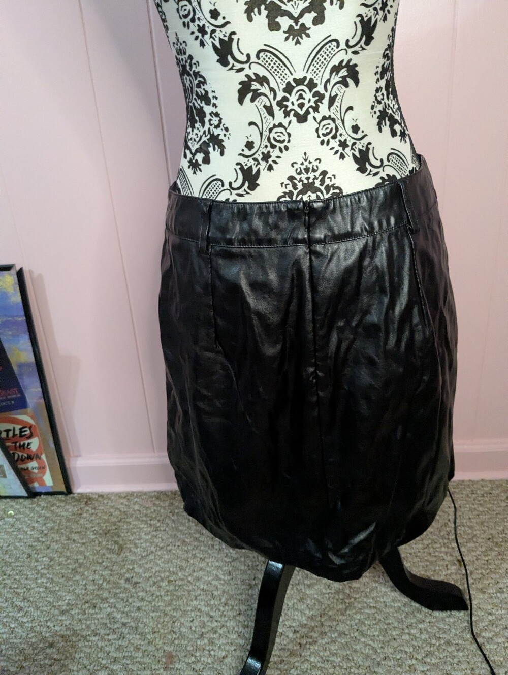 pleather skirt - Picture 3 of 6